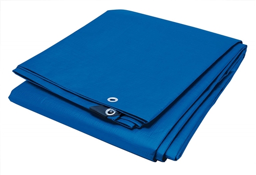 Performance Tool W6002 Standard Duty Blue Tarp - 6 x 8