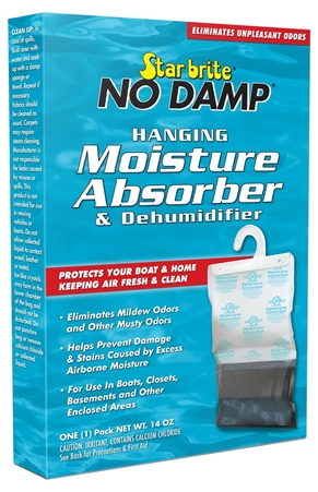 No Damp Hanging Moisture Absorber & Dehumidifier Bag, 16 oz.