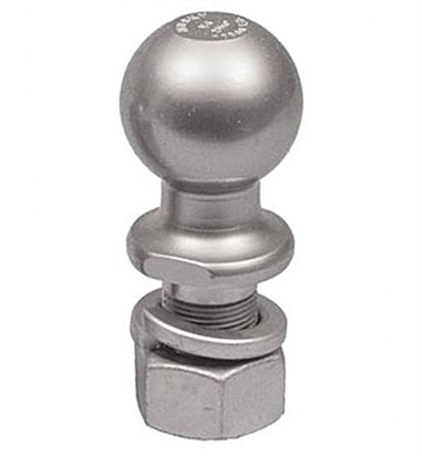 Husky Towing 33853 2" Hitch Ball 1-1/4" Shank Dia, 2-5/8" Shank Length - 8000 Lbs