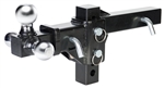 Husky Towing 30001 Tri-Ball Adjustable Trailer Hitch Mount - 10,000 Lbs