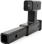 Eaz-Lift Dual Trailer Hitch Extension - Black