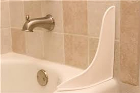 Golden Ideas 5TT-W White Tidee Tubb Splash Guard