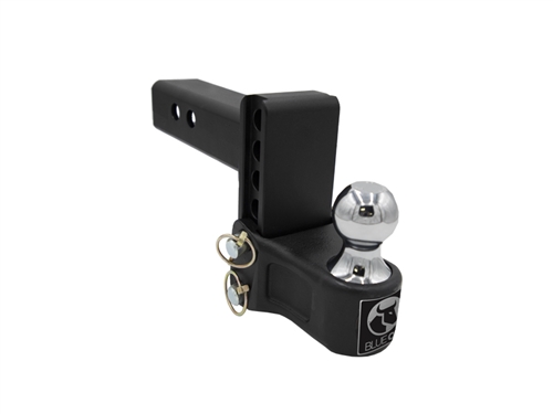 Blue Ox BXH10141 Adjustable Hitch Ball Mount, 2" Receiver, 4" Drop/Rise, With 2" Ball, 10,000 Lbs