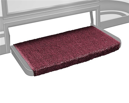 Prest-o-Fit 2-1074 Wraparound Plus 20" RV Step Cover - Burgundy