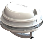 Maxxair MaxxFan Dome Roof Vent With 12V Fan - Manual Lift - White