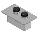 Lippert 2 Slide-Out Room IRC With Plate Assembly