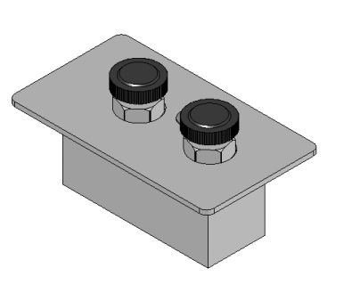 Lippert 140506 2 Slide-Out Room IRC With Plate Assembly