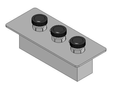 Lippert 140514 3 Slide-Out Room IRC With Plate Assembly