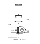 Lippert 142708 M-9500 Low Profile Gearbox