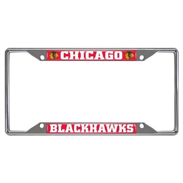 Sports Licensing Solutions 14790 FanMats Chicago Blackhawks License Plate Frame