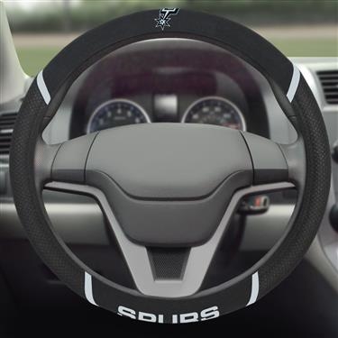 Sports Licensing Solutions 14891 San Antonio Spurs Steering Wheel Cover