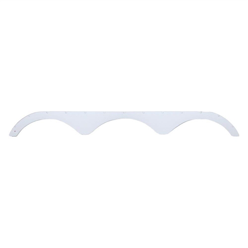 Icon 01931 Heartland Cyclone 5th Wheel Travel Trailer Fender Skirt FS1931 - Polar White