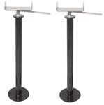 Husky Towing Adjustable RV Slide-Out Stabilizer Jack Stands - 26-1/4" to 49-1/4" - 2 Pack