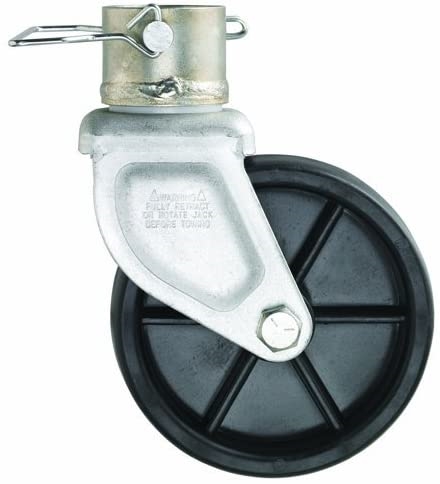 Pro Series 1400750340 6" Caster And Pin For 2" Round Tube Jacks