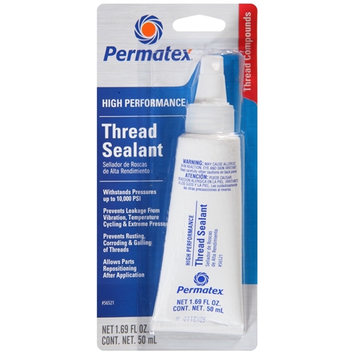 Permatex 56521 High-Performance Thread Sealant - 1.69 Oz