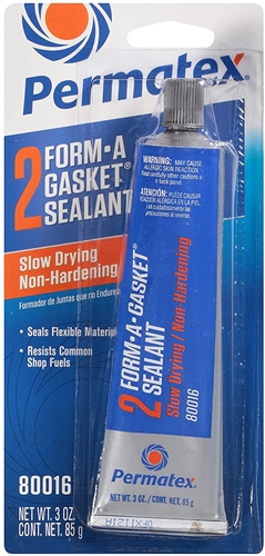 Permatex Form-A-Gasket 3D Gasket Maker Brown Liquid 16 fl oz Bottle - 80017