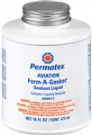 Permatex Form-A-Gasket Sealant Liquid - 16 Oz