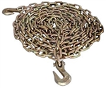 Pacific Cargo 3/8" Tow Chain With Grab Hooks - 20 Ft       