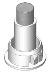 Lippert 165051 Switch Magenitic Normally Closed Round Large