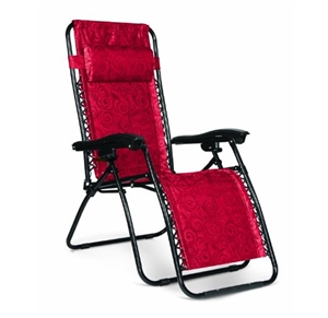 Camco 51813 Regular Zero Gravity Recliner - Red Swirl