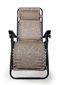 Camco 51832 Large Zero Gravity Recliner - Tan Fern