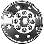 Wheel Masters 7160B1 Namsco 16", 8-Lug Stainless Steel Wheel Cover - Single