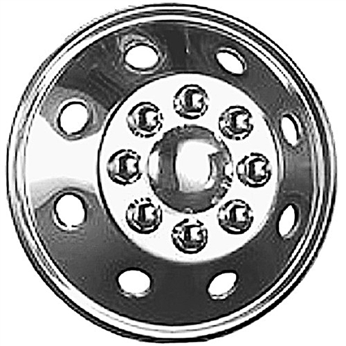 Wheel Masters 7160B1 Namsco 16", 8-Lug Stainless Steel Wheel Cover - Single