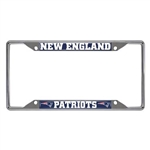 Sports Licensing Solutions FanMats New England Patriots License Plate Frame