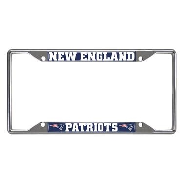 Sports Licensing Solutions 17211 FanMats New England Patriots License Plate Frame