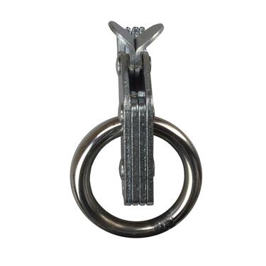 Snap-Loc E-Track Hook-Ring Adapter for Hook-Straps, Rope, Cable 2 Pk.