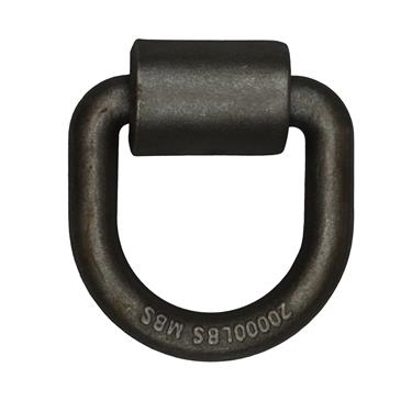 CargoSmart 1771 Weld-On D-Ring Tie-Down Anchor - 3/4" Dia - 20,000 Lbs