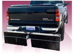 Towtector 27814-CH Chrome Brushstrip Mud Flap 78"W x 14"H