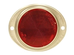 Peterson V472R Aluminum Oval Reflector With Red Lens