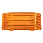 Arcon 18107 RV Porch/Utility Light Replacement Lens - Amber