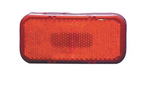 Creative Products 003-59L Red LED Clearance Light - White Base