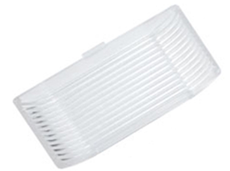 Ming's Mark 9090127 Rectangular Porch Light Replacement Lens - Clear