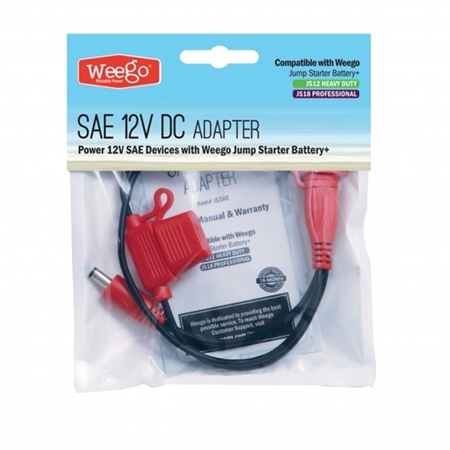 Weego JSSAE SAE 12V DC Adapter