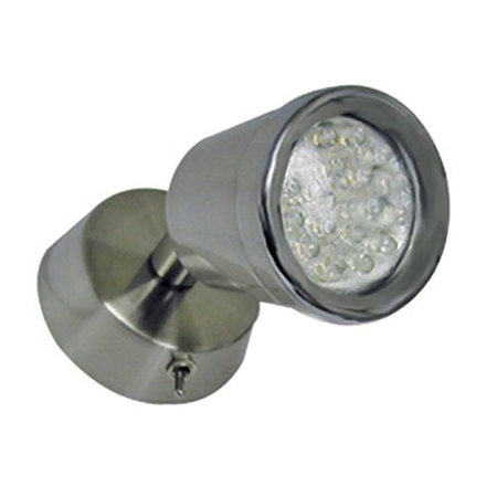 Brushed Nickel LED Cluster RV Reading Light