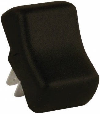 JR Products 12165 Multi-Purpose Single Rocker Switch - Brown