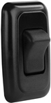 JR Products 12225 Multi-Purpose Single Rocker Switch - Black