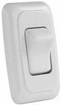 JR Products 12005 Multi-Purpose Single Rocker Switch - White