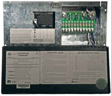 Parallax 7155 30Amp AC to 55Amp DC Power Center