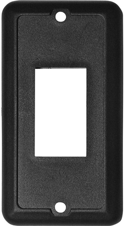 Valterra DG715PB Waterproof Slide-Out Switch Face Plate - Black - 3 Pack