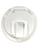 RV Designer B130 Low Profile Cable Hatch - Polar White