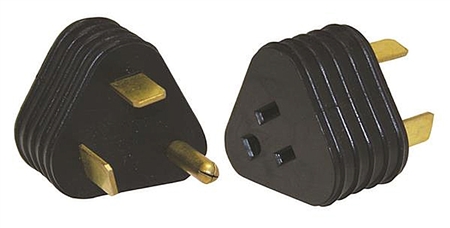 Valterra 30 Amp Male X 15 Amp Female RV Adapter Plug