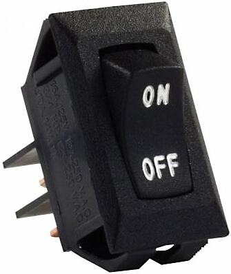 JR Products 12591-5 Multi-Purpose Switch - Black