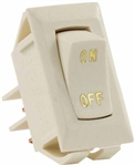 JR Products 12615 Multi-Purpose SPST Switch - Ivory