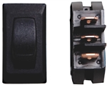 Valterra On/On 2-Way 12V RV Switch - Black