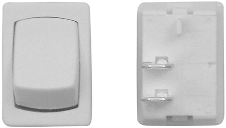 Valterra DG256VP Mini 12V On/Off SPST RV Switch - White