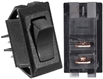 RV Designer 10A DC Rocker Switch - Black